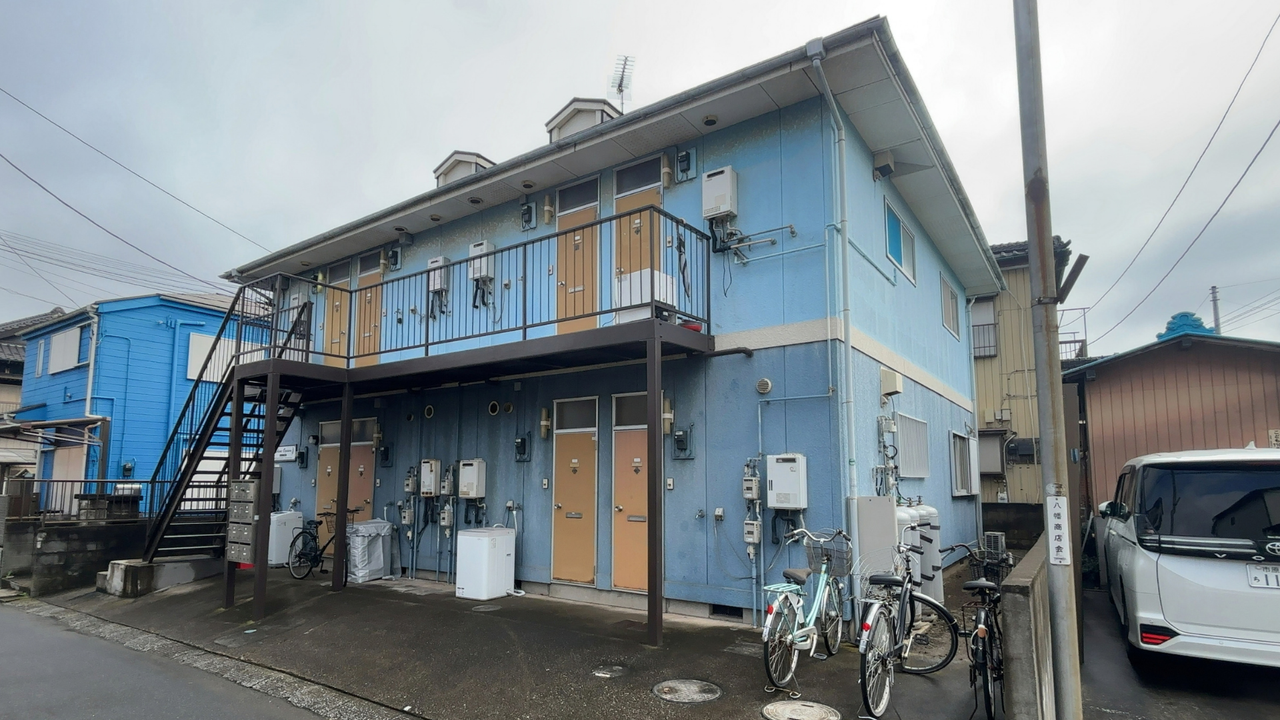 【八幡宿駅徒歩10分】最上階・家電付の賃貸アパート「シャイン小川2階｜月額総賃料41,000円